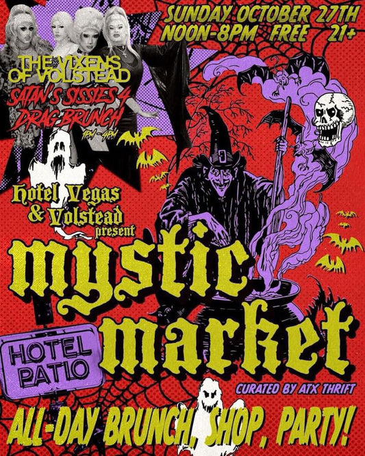 Mystic Market and Drag Show Hotel Vegas - Oct 27