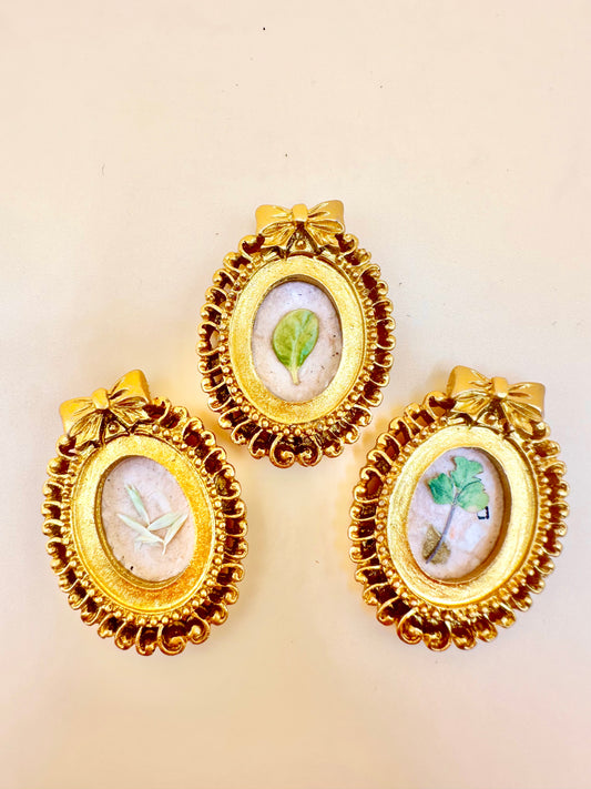 Mini Flower Frames Ovals