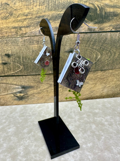 Magical Spellbook Earrings