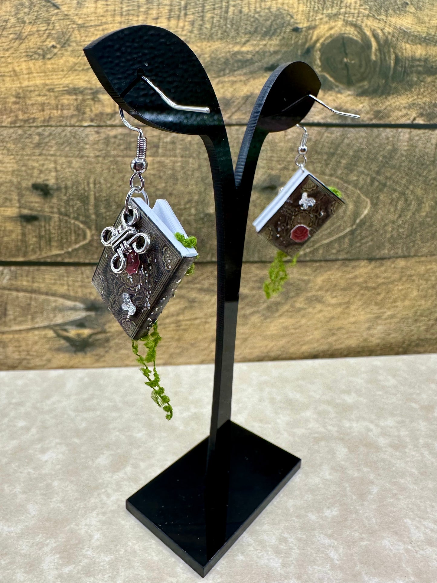 Magical Spellbook Earrings