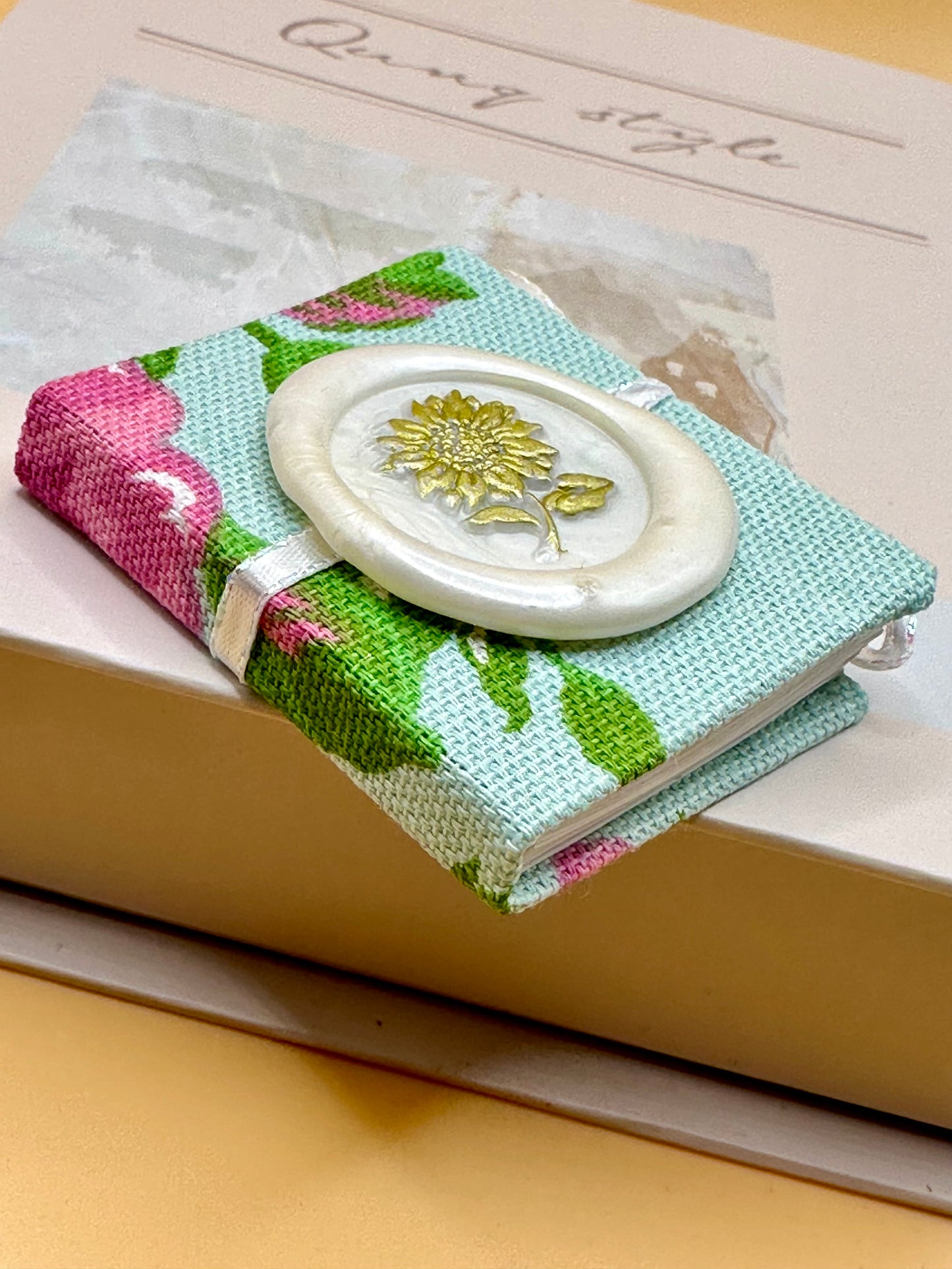 Mini Wax Seal Books - Flowers