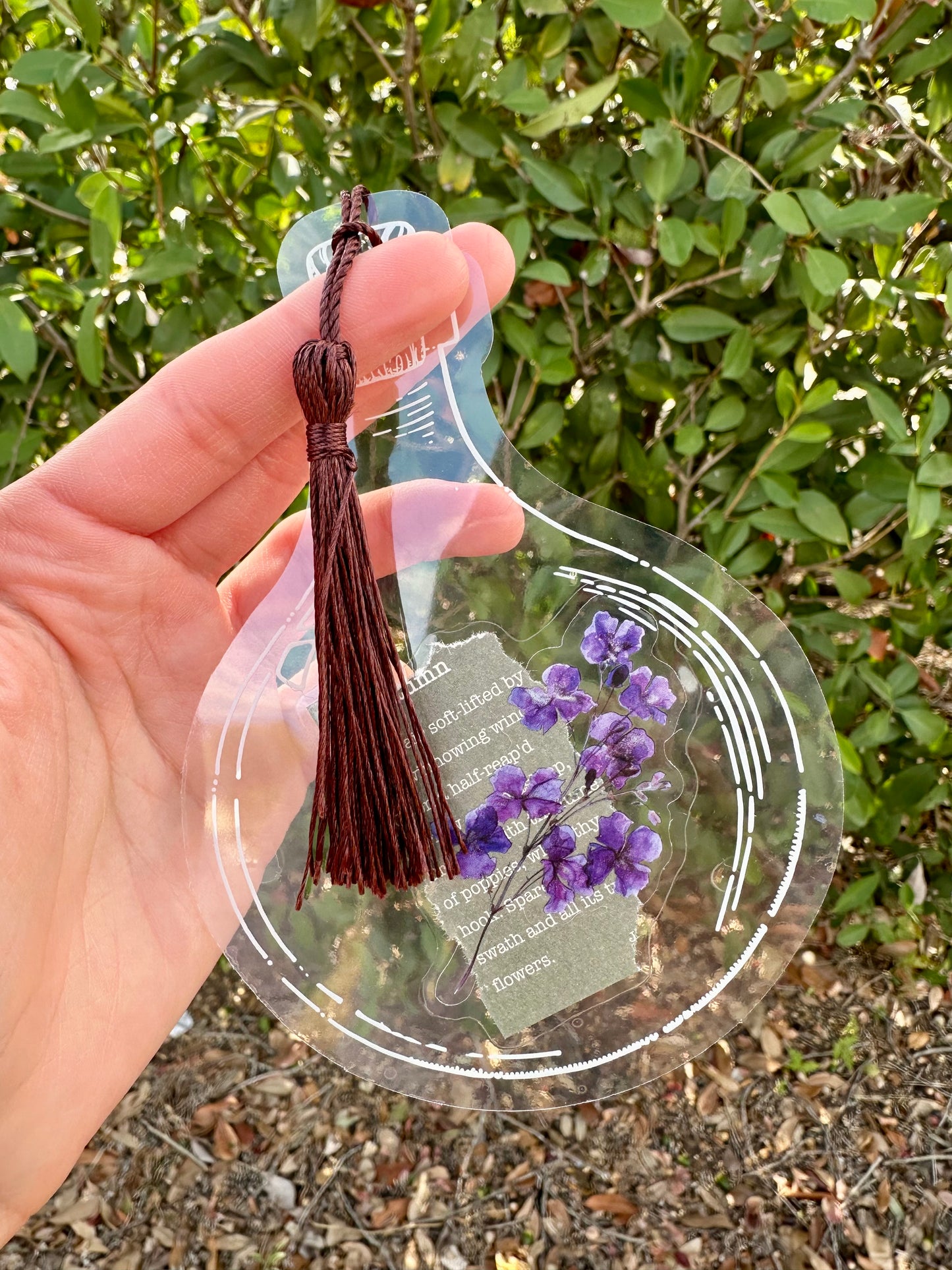 Flower Potion Bookmark