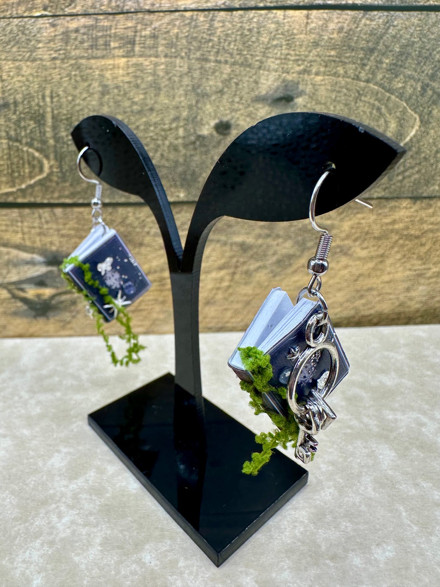 Magical Spellbook Earrings