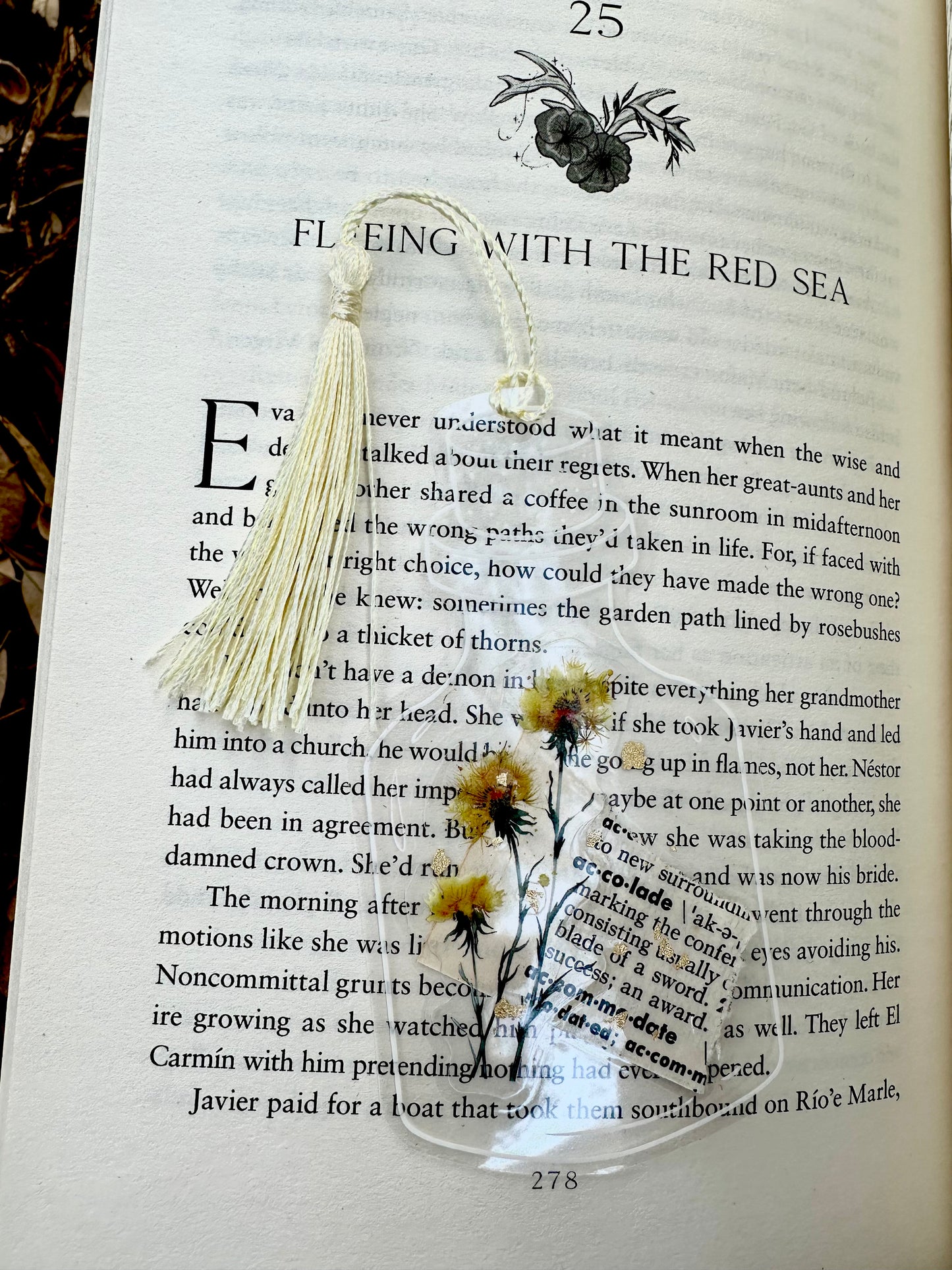 Flower Potion Bookmark