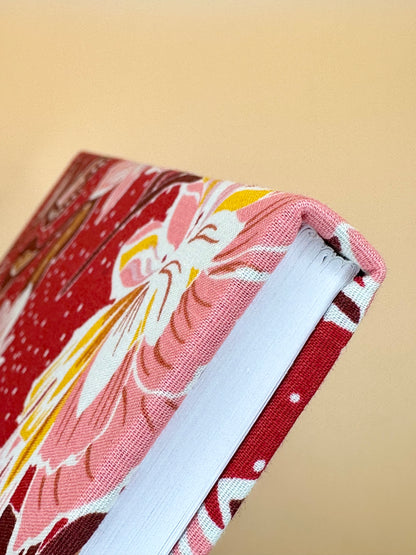 Upcycled Hardcover Journals - Red