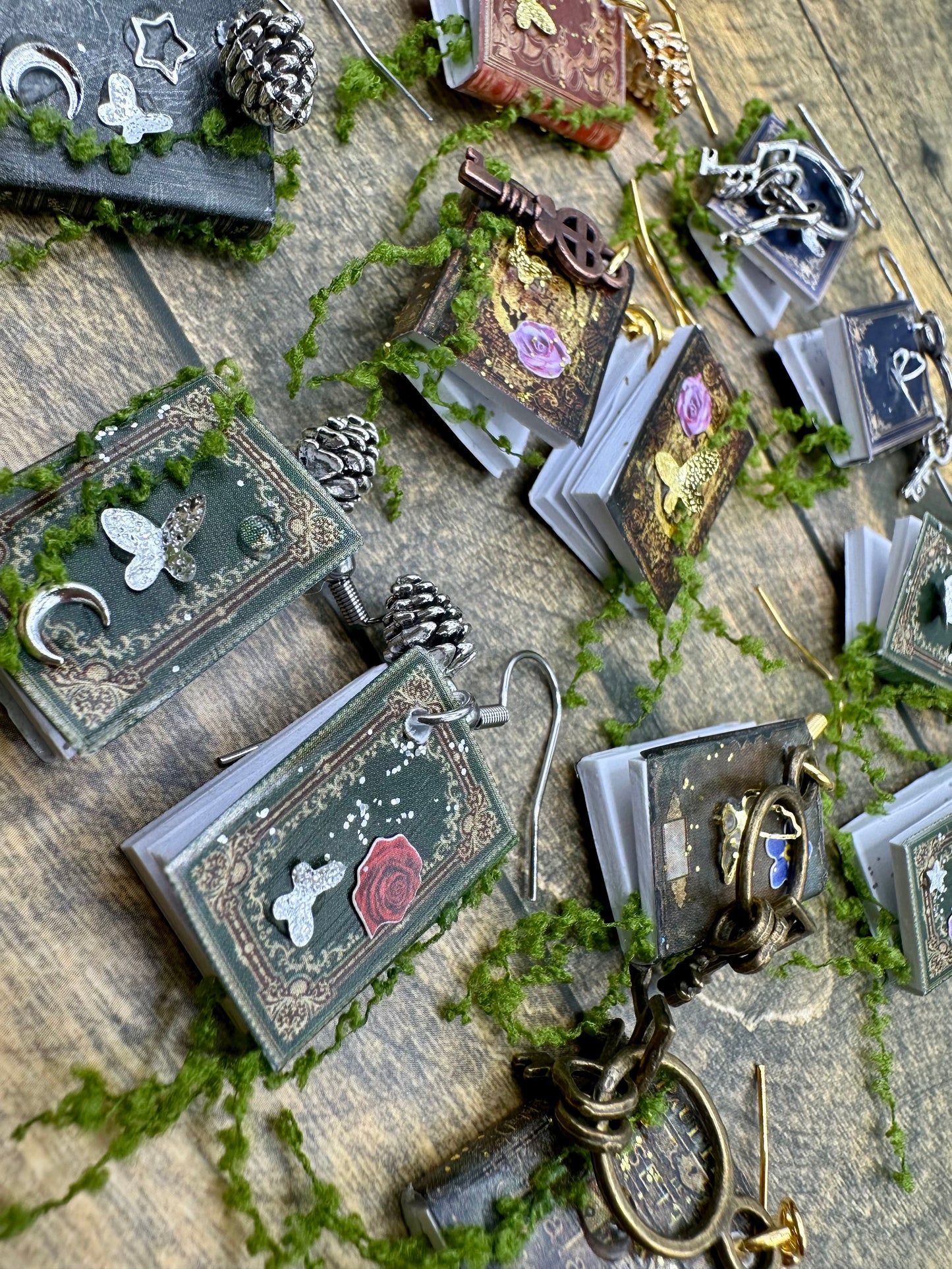 Magical Spellbook Earrings