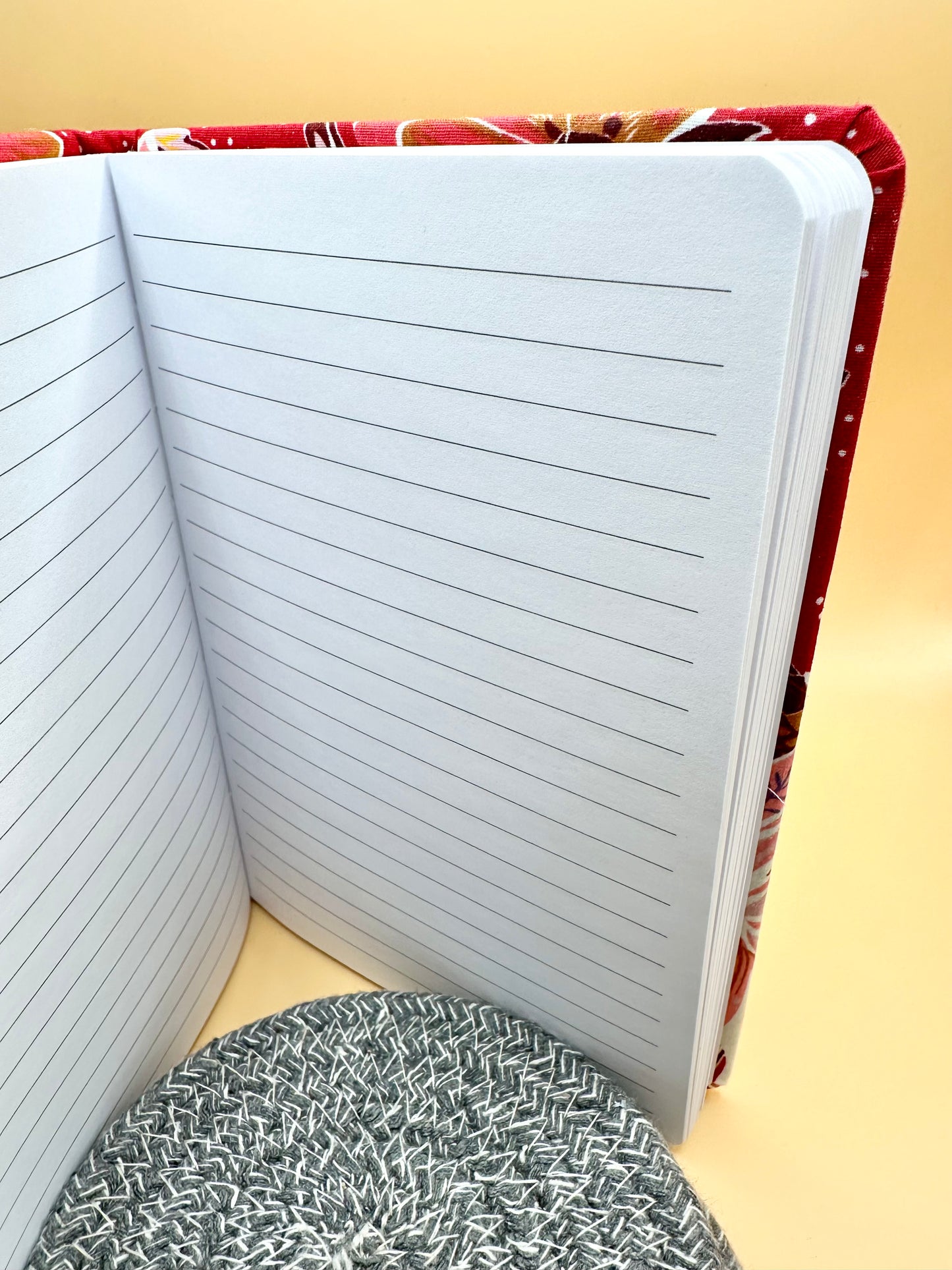 Upcycled Hardcover Journals - Red