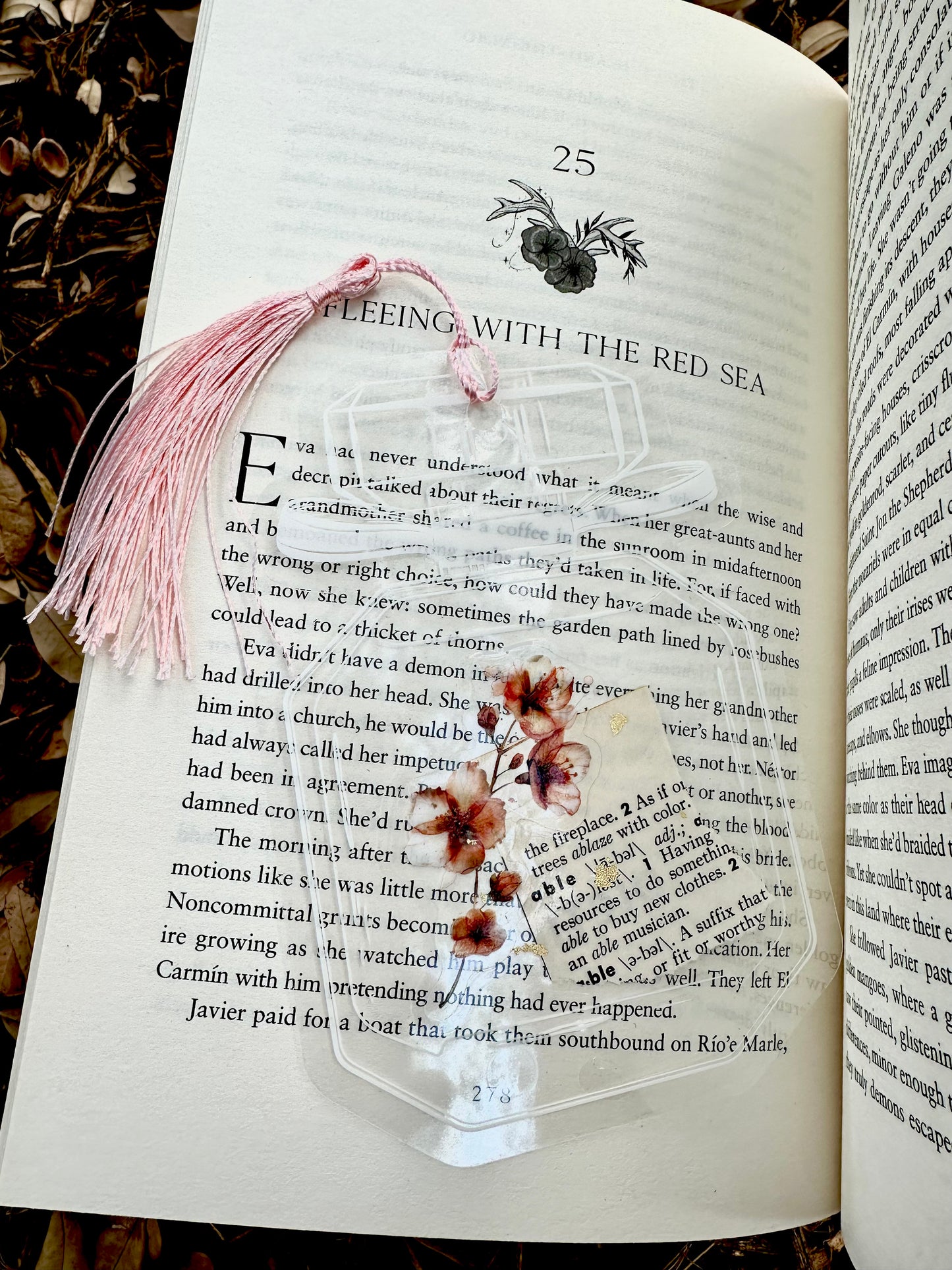 Flower Potion Bookmark